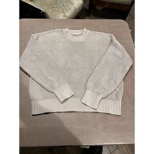 Faherty Women's Xl Sweater Taupe Color